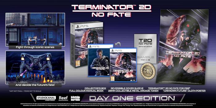 Terminator 2D: Sin destino: la caja del coleccionista está disponible 3 coleccionista