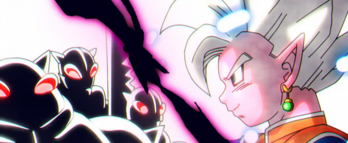 Fusión entre Goku y Shin