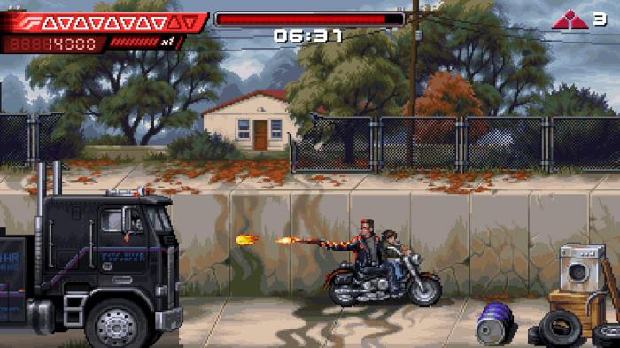 Terminator 2D: Sin destino: la caja del coleccionista está disponible 2 Motocicleta de enjuiciamiento
