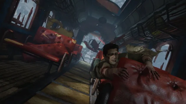 Uncharted 2 : Among Thieves : foto escena tren