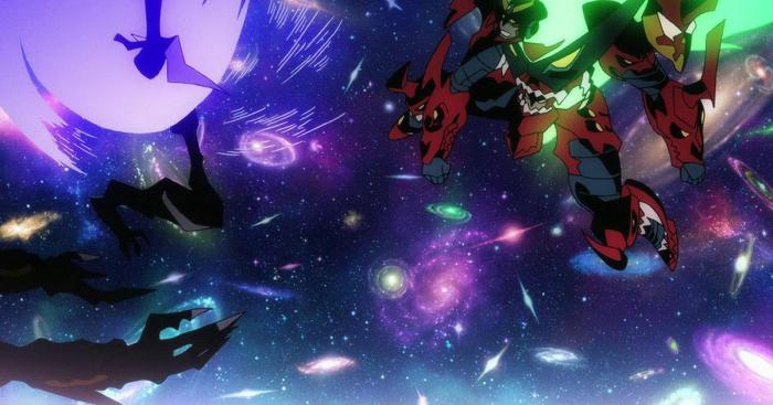 Pelea final Gurren Lagann