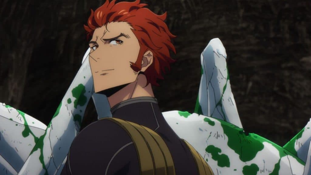 Baek Yunho enfrentándose a las hormigas en la incursión de Jeju en Solo Leveling