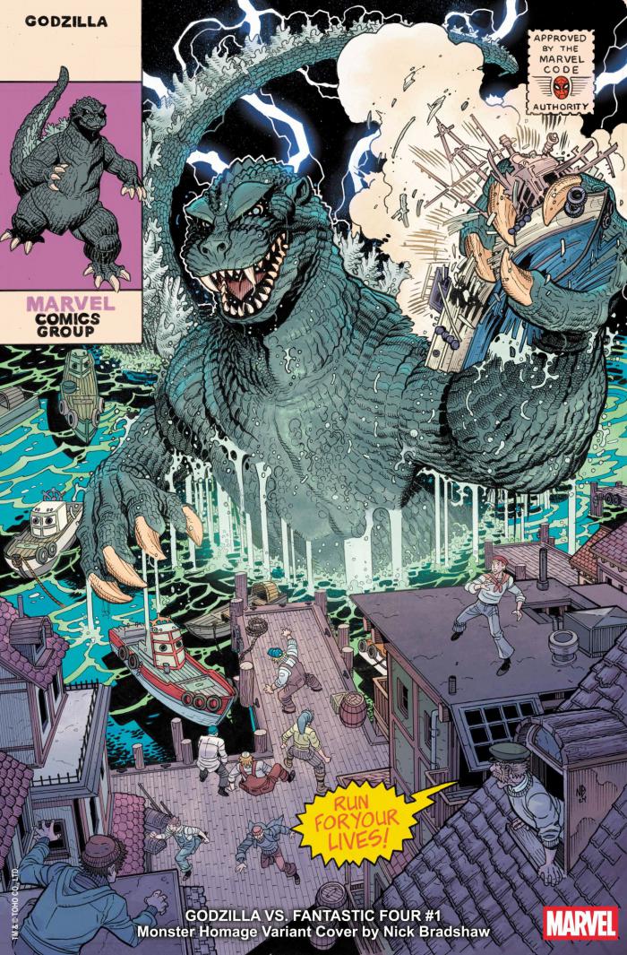 Godzilla vs. Fantastic Four #1