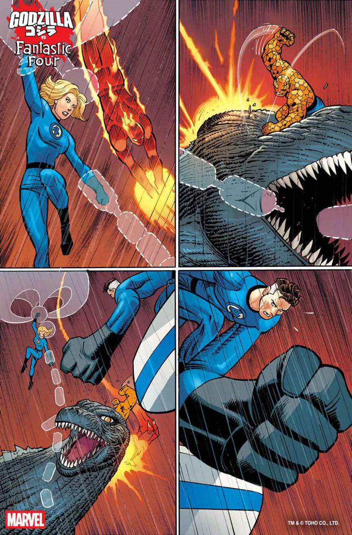 Godzilla vs. Fantastic Four #1