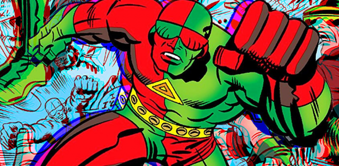 Marvel del hombre tridimensional