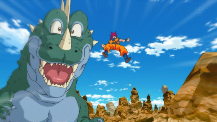 Dragon ball super dinosaurio
