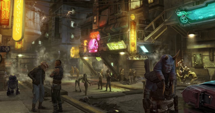 Concepto de arte conceptual de Star Wars Underworld