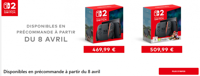 Nintendo Switch 2 Precio