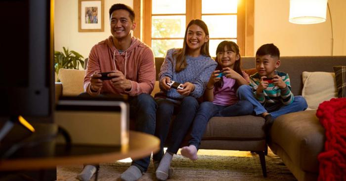 Un interruptor de juego familiar