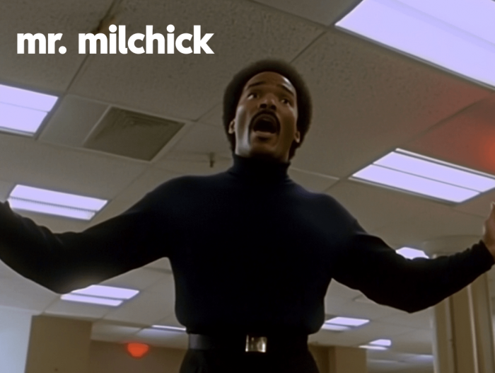 Severancia: 8 caracteres al estilo de los años 70 7 Sr. Milchick