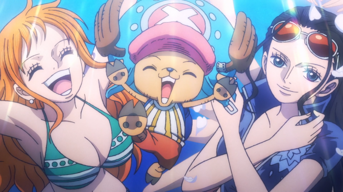 Nico Robin y Nami en una sola pieza