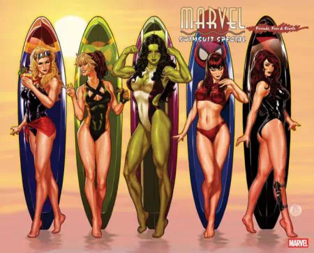 Marvel Swimsuit Especial: Amigos, enemigos y rivales #1