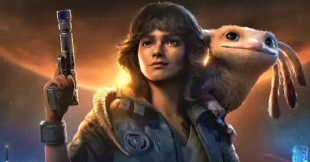 Una escena del juego D Star Wars Outlaws D