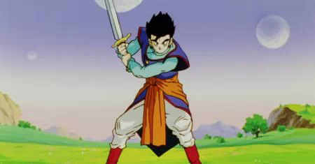 Gohan en Kaio Shin Outfit