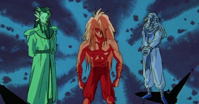 Los tres reyes en Yu Yu Hakusho