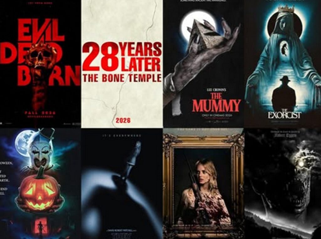 ¡Las películas de terror más esperadas de 2026 en el cine!