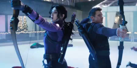 Kate Bishop y Hawkeye
