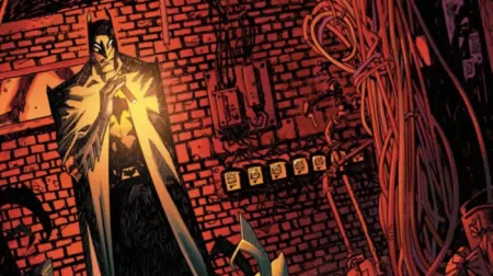 Batman en un búnker