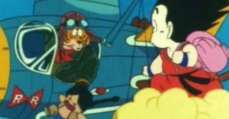 Capitán amarillo y goku