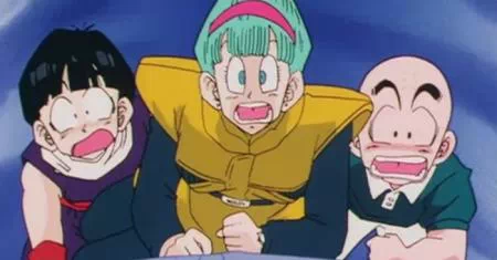 Gohan, Bulma y Krillin