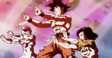 Congelador, Goku y C-17