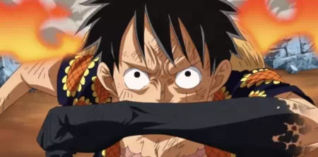 Una pieza Luffy y su Haki de L