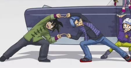 Goten y Trunks Fusion