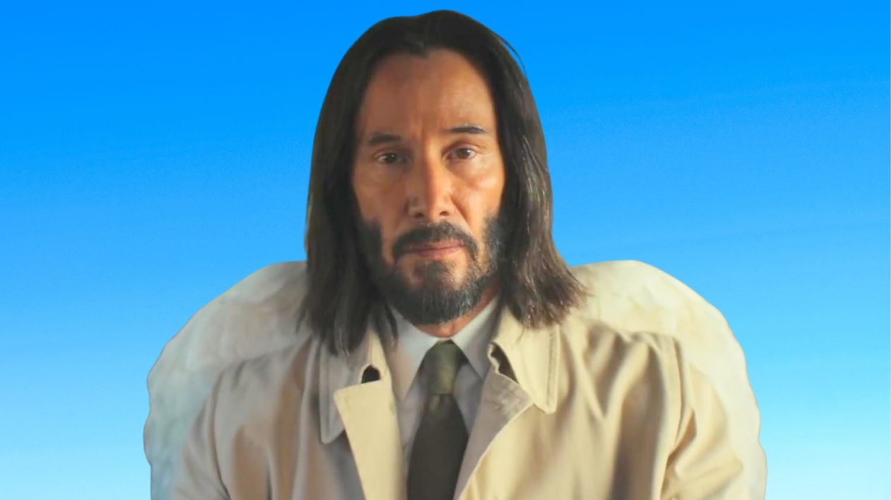 Keanu Reeves Angel Roles Keanu Reeves en ángel Gabriel: tráiler alocado para la comedia Buena ...