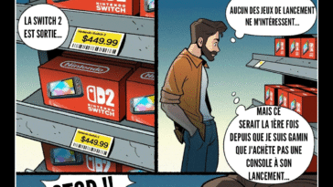 Compre o no Compre un Switch 2: El dilema de los fanáticos de Nintendo en los cómics absurdos