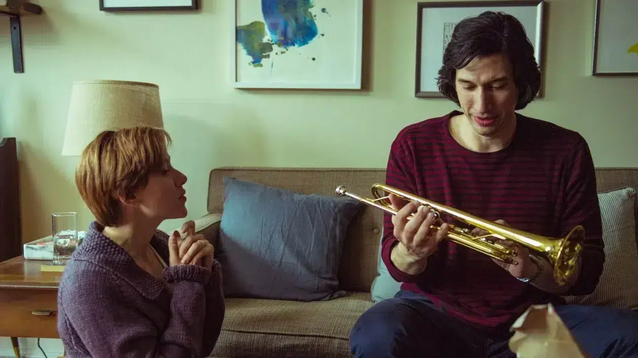 Scarlett Johansson y Adam Driver en Marriage Story
