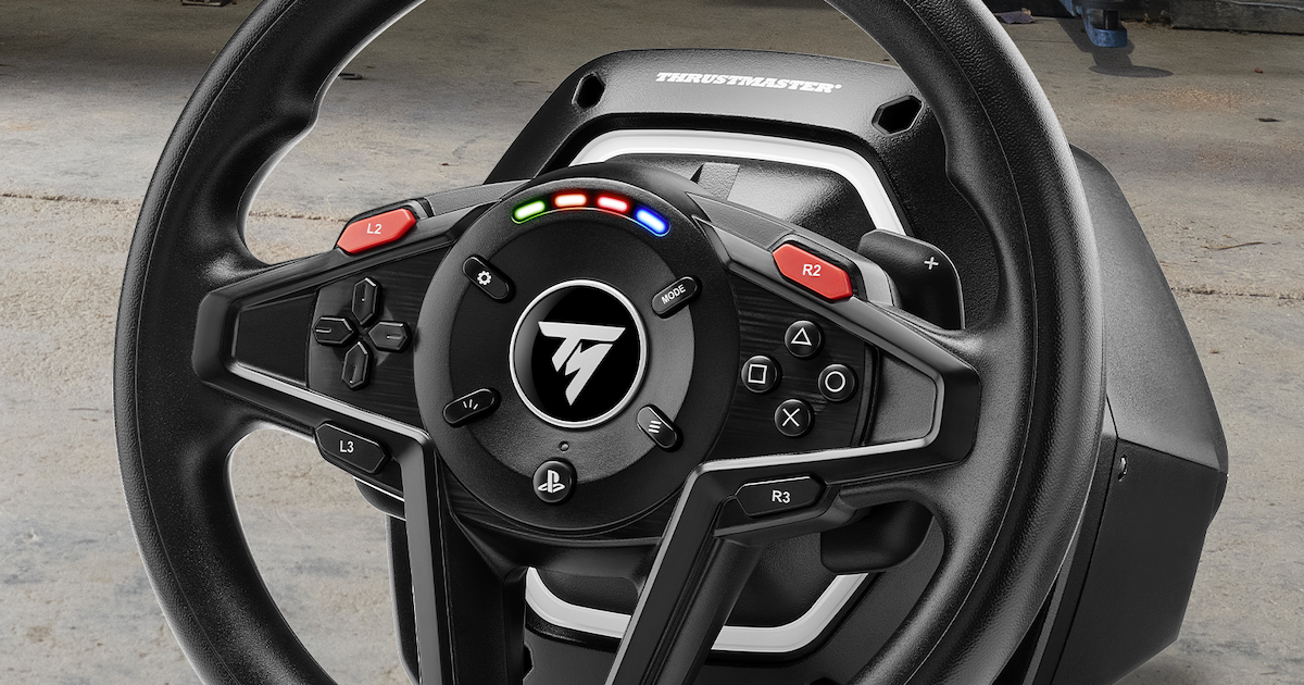 Thrustmaster T128: el volante perfecto para rastreo de simes inmersivo en PS4, PS5 y PC