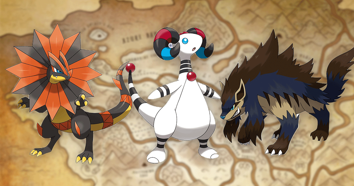 21 nuevos Pokémon y sus desarrollos