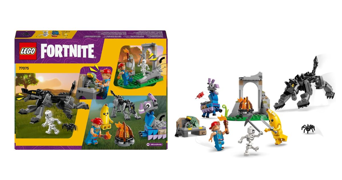 LEGO Fortnite: Déver a este plátano y un campamento mecánico set a un precio ridículo