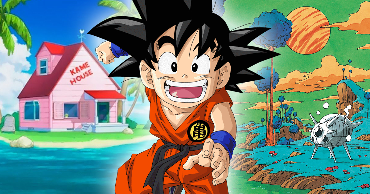 7 Lugares de culto de Dragon Ball que soñaríamos ver en la vida real