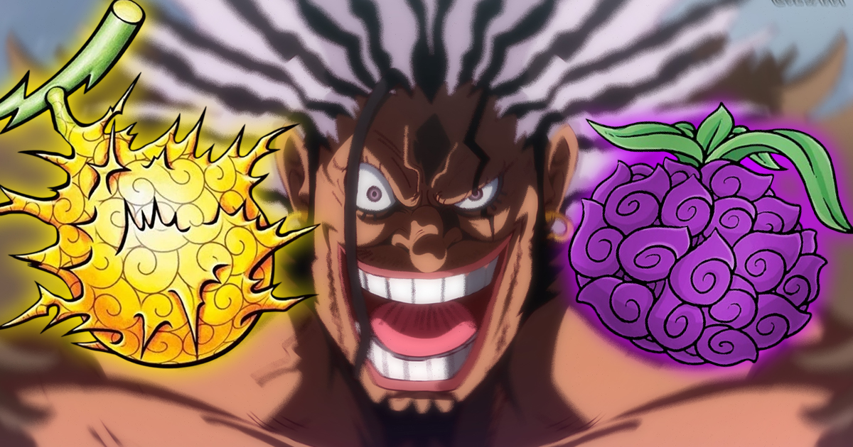 En una sola pieza, aquí hay 5 frutas del demonio que Rocks D. Xebec podría tener