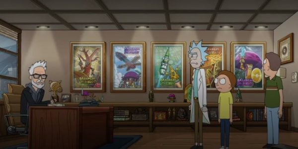 Rick y Morty Gunn y Snyder se burlan en cameos