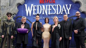 Miércoles Temporada 2: ¡Todas las estrellas en la vista previa en París!