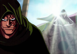 Dragón guardado por Whitebeard en el capítulo 1161 de una pieza