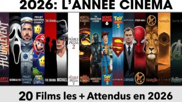 ¡TOP 20 películas más esperadas de 2026 en el cine!