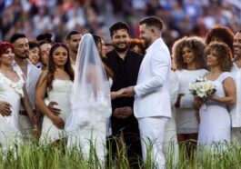 ¡La boda durante el concierto de Bad Bunny en el Super Bowl fue real!