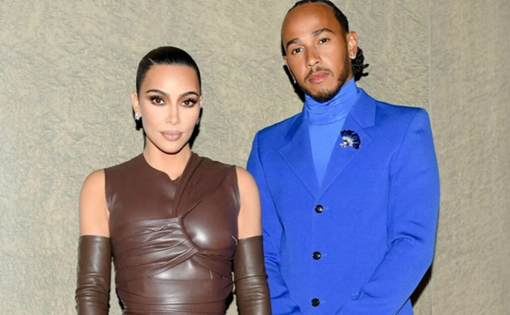kim kardashian lewis hamilton pareja