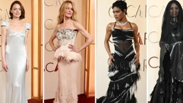 Oscar 2026: ¡TOP 10 de los outfits más bonitos de las estrellas en la alfombra roja!