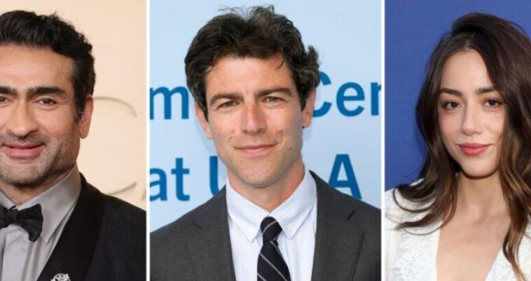El loto blanco temporada 4: Max Greenfield, Kumail Nanjiani, Chloé Bennet en el reparto