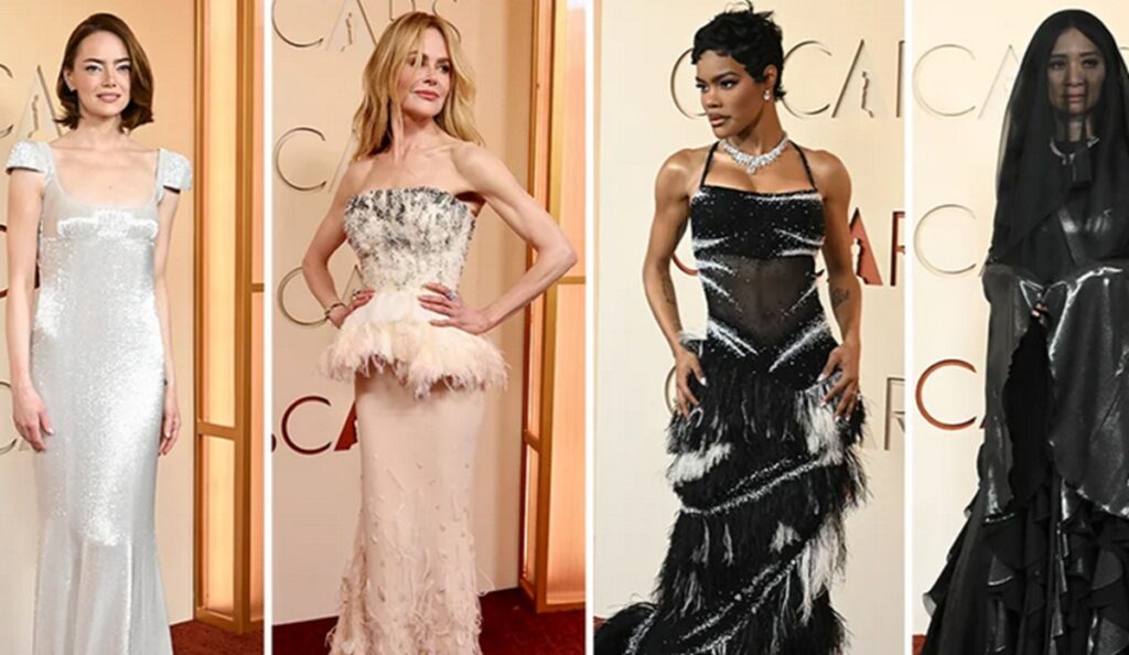 Los trajes más bonitos de la alfombra roja de los Oscar 2026.